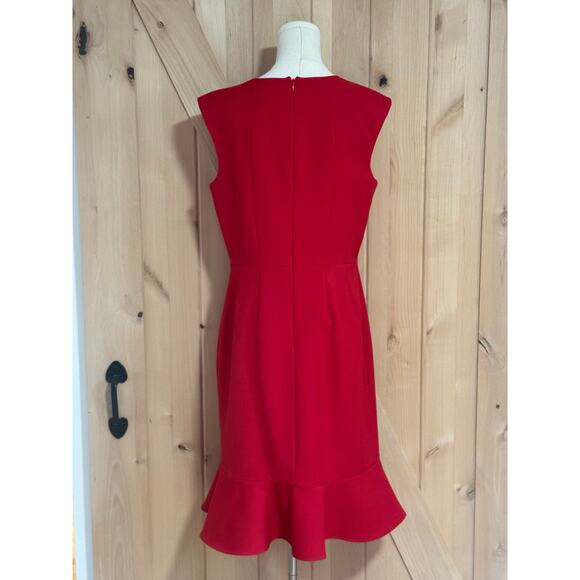Brooks Brothers | Red Short Tank Wool Blend Dress | Size 12 - Picture 5 of 13